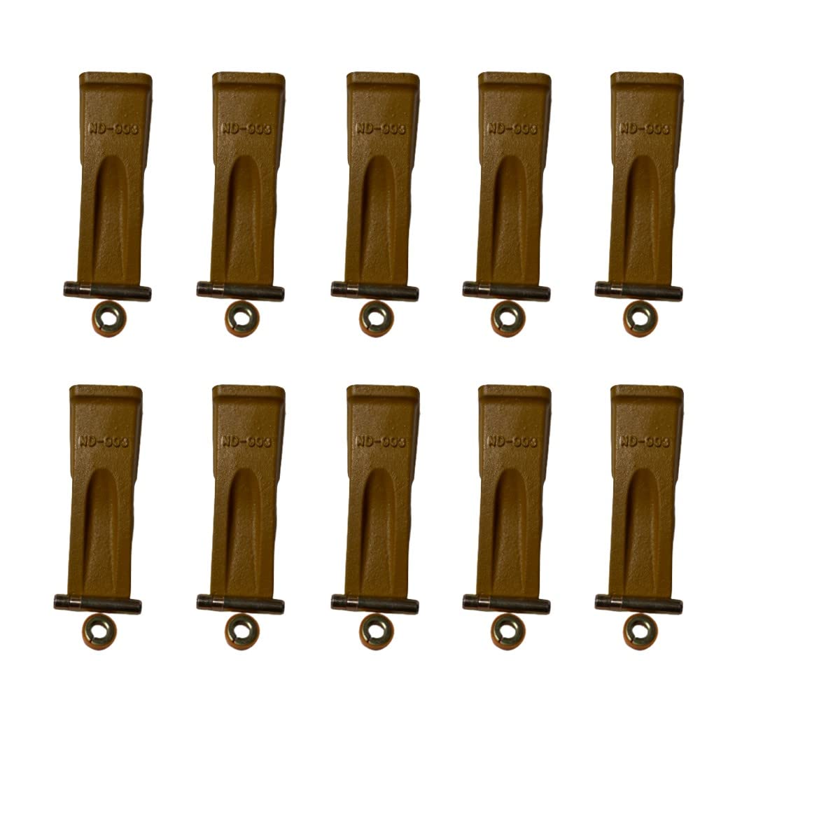 Amazon.com: 10 PK 1U3252 1U-3252 Bucket Teeth Tooth & 9J2258 Pins